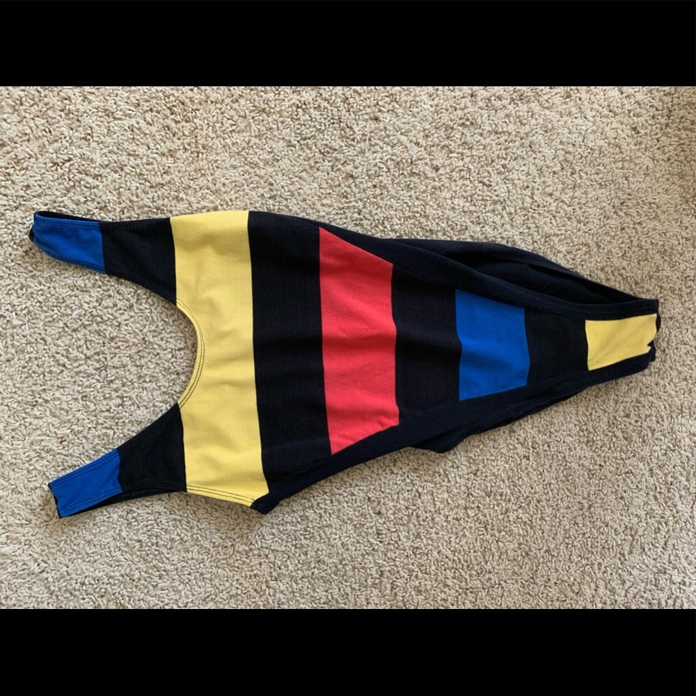 Vintage rainbow bodysuit